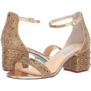 “Something Blue” Bridal Collection by Betsey Johnson Dress Sandals